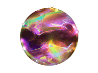 Gif animé billes multicolors