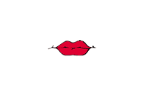 bisou bouche