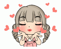 bisou fille