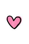 bisou coeur