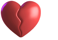 Gif animé coeur rayonne