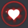 Gif animé coeur rubis