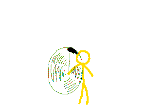 Gif animé de fronde lancé rapide