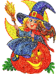 Gif Halloween sorcière