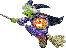 Gif Halloween sorcière