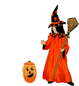 Gif Halloween sorcière