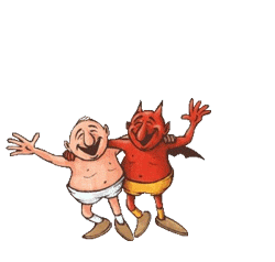 Gif Halloween diable