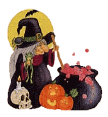 Gif Halloween sorcière