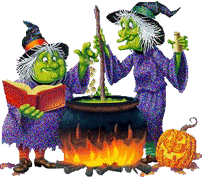 Gif Halloween sorcière
