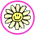 Smileys animés Fleurs