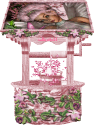 Gif animé puit rose
